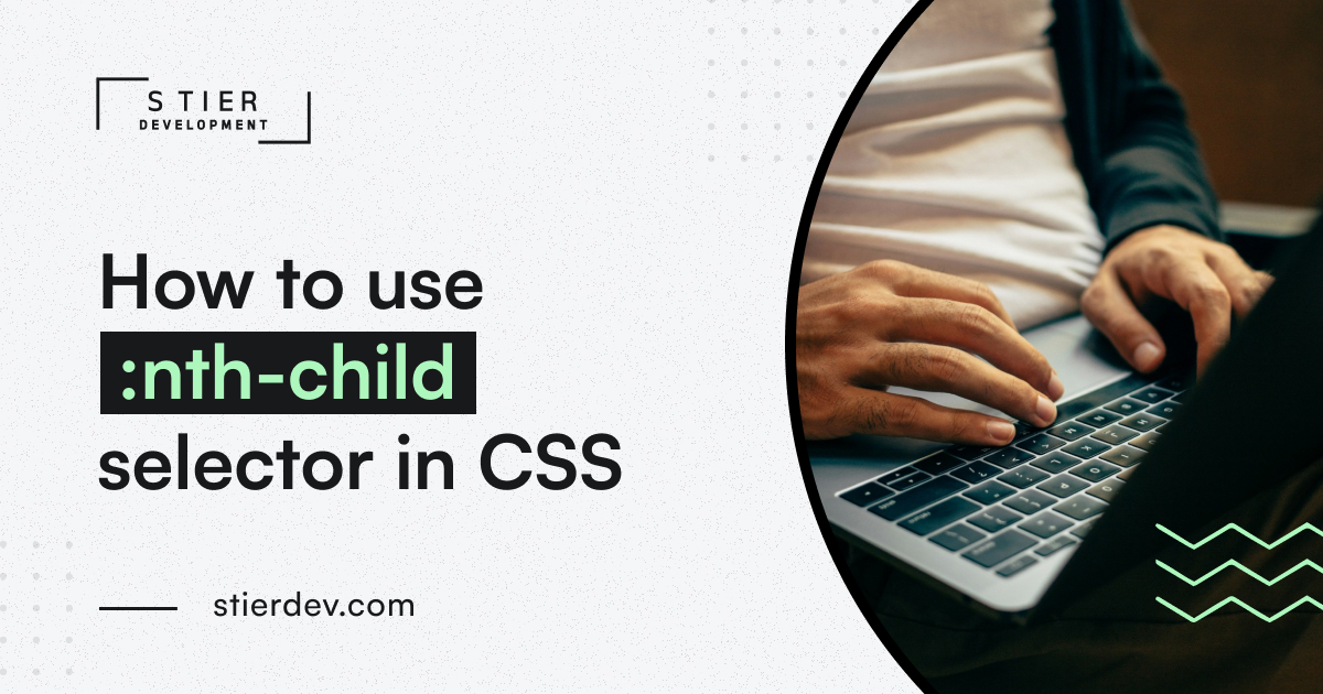 How to use nth-child selector in CSS