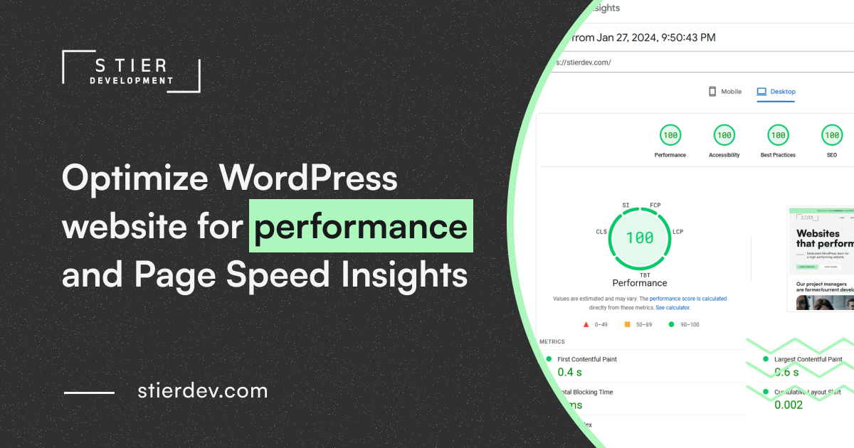 WordPress performance optimization